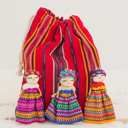 Worry Doll Dancers Traditional Worry Dolls