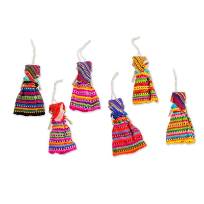 Worry Dolls Share The Love Ornaments