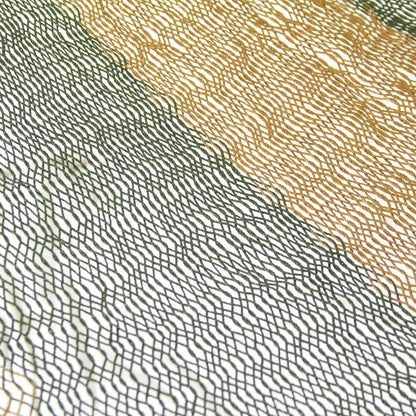 Mossy Mountain Hand Woven Single Hammock Moss Green Burnt Sienna Mexico