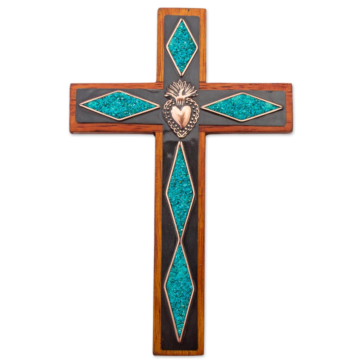 Chrysocolla Wall Cross