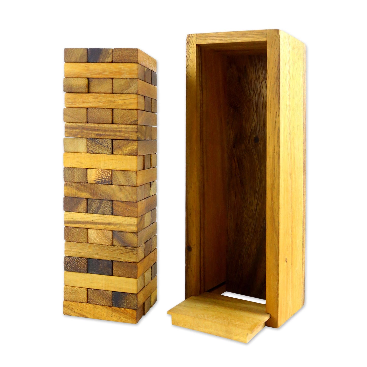 Delight Wood Stacking Tower Game