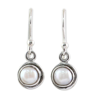 Purest Love Pearl Dangle Earrings