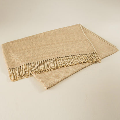 Sandy Passion Alpaca Blend Throw Blanket