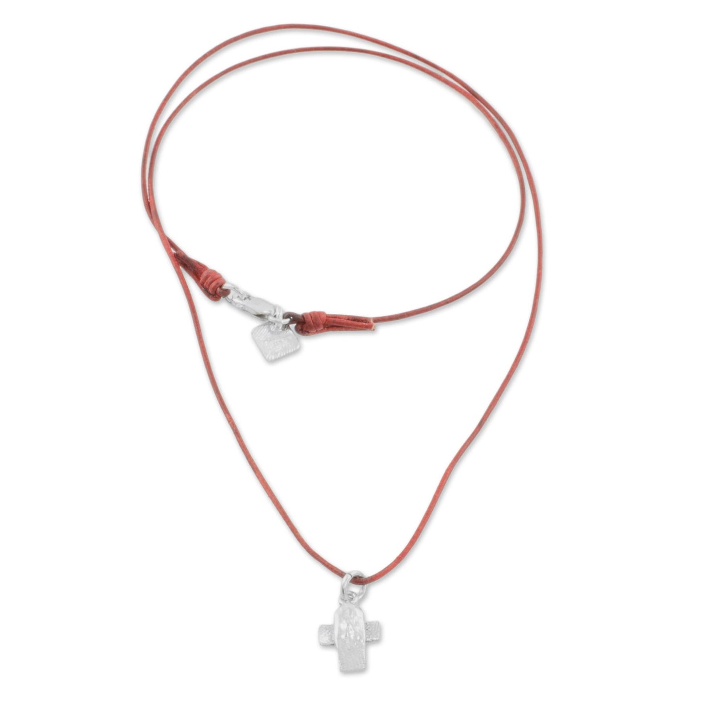 Spiritual Inspiration Silver Pendant Necklace