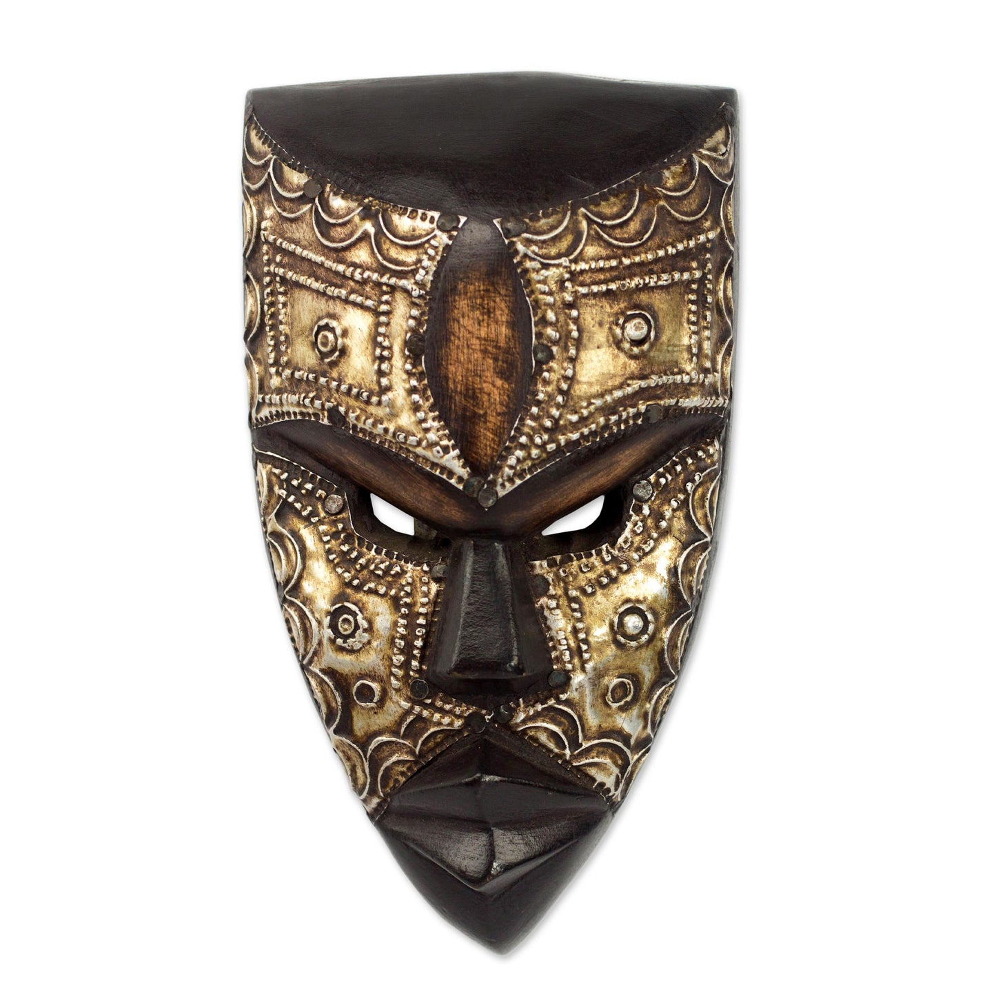 Mbara Hunter Ghanaian Wall Mask