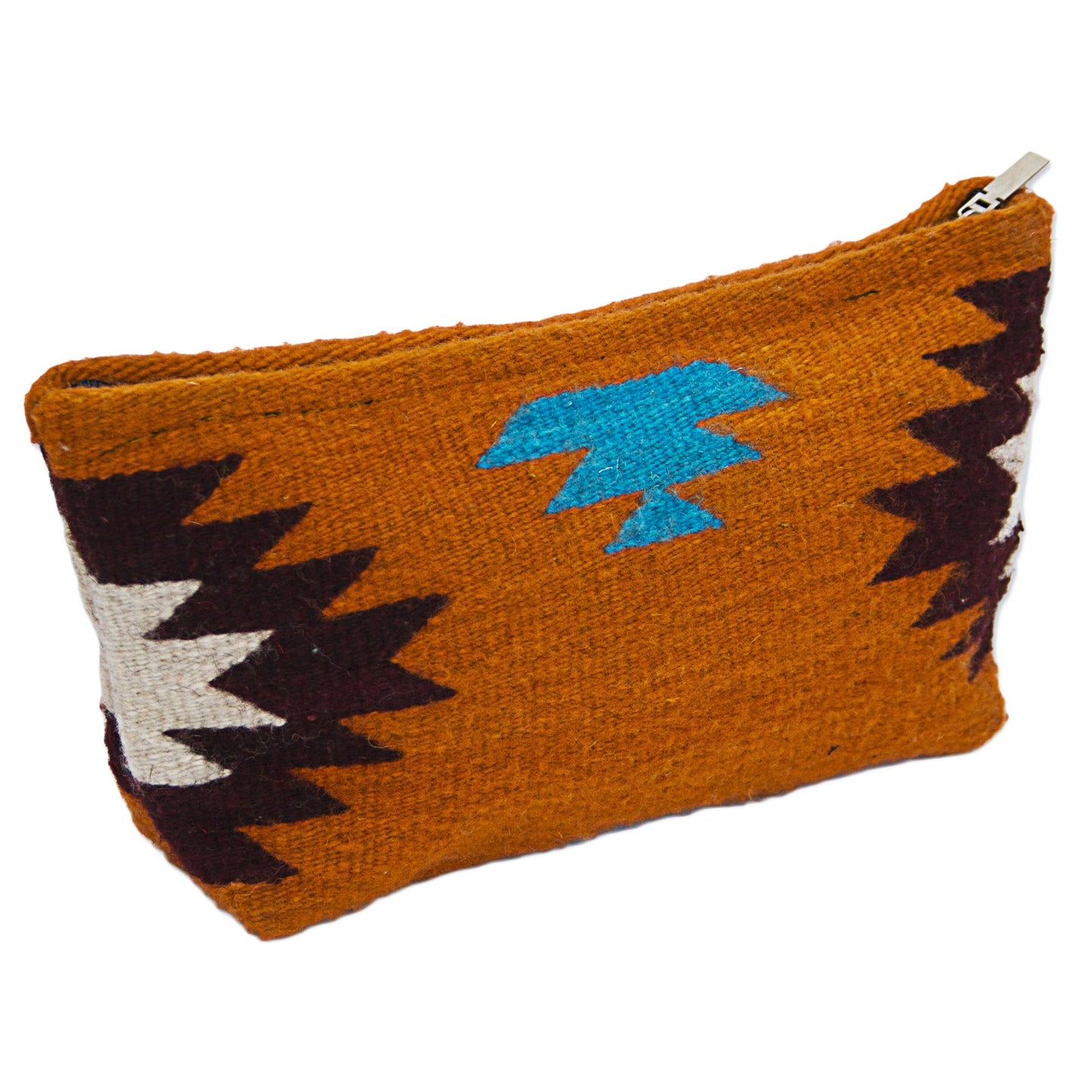Autumn Sunrise Hand Made Wool Clutch Handbag Sunrise from Mexico