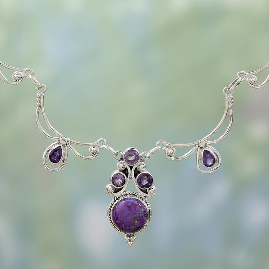 Purple Princess Amethyst Pendant Necklace