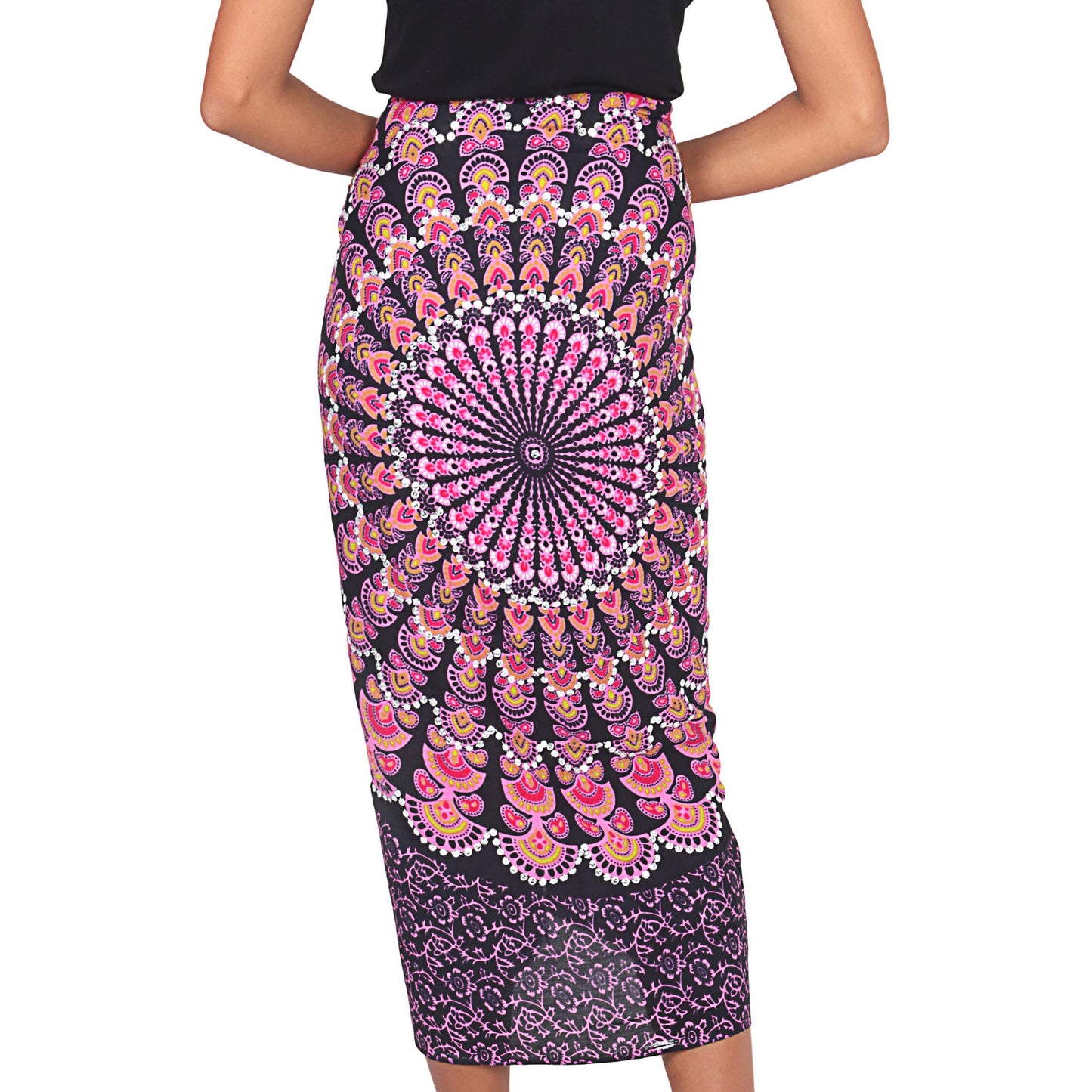 Pink Sunshine Beach Sarong