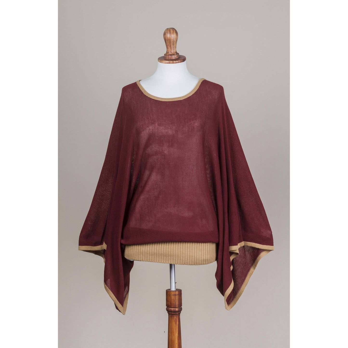 Piura Dance Burgundy Sweater
