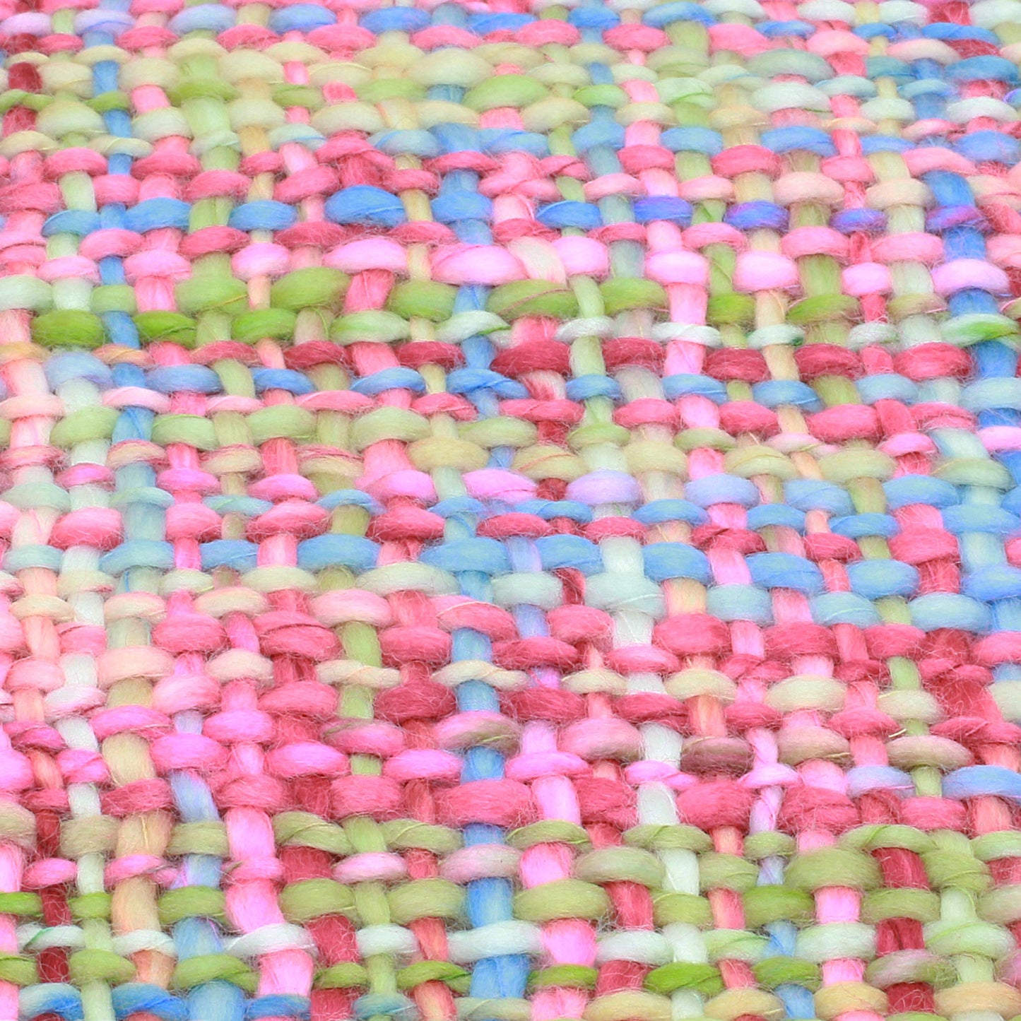 Vibrant Pastel Multicolor Throw Blanket