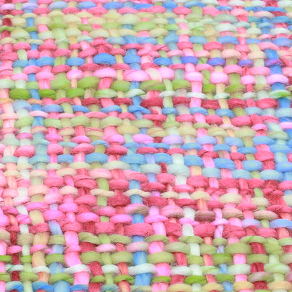 Vibrant Pastel Multicolor Throw Blanket