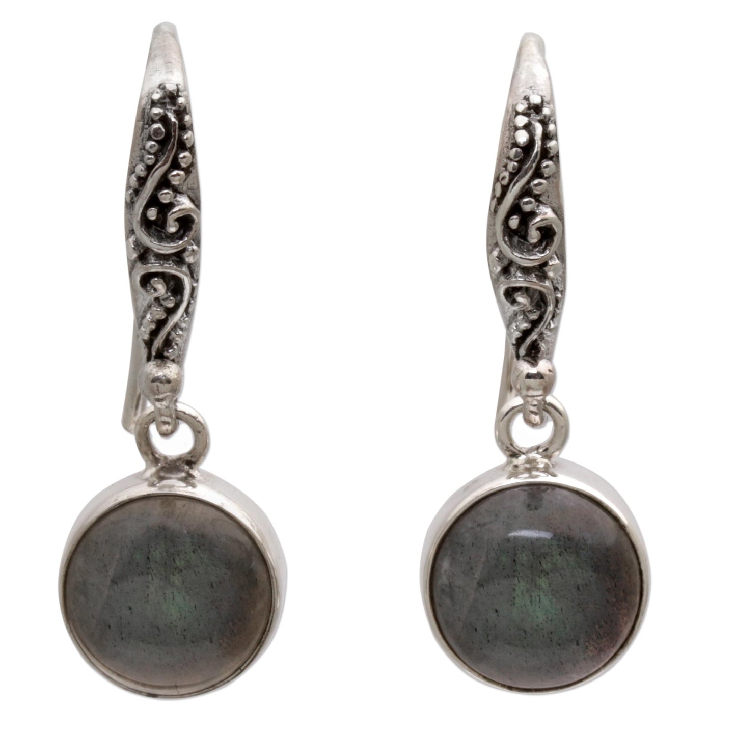 Purity of Moonlight Labradorite Earrings