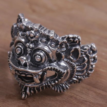 Barong Parade Sterling Silver Cocktail Ring