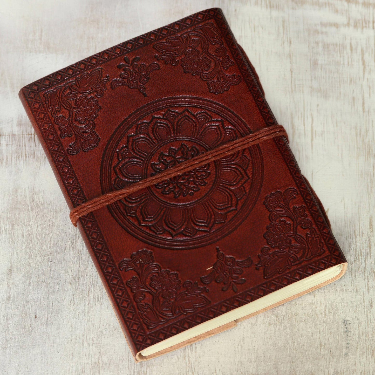 The Great Om Leather Journal