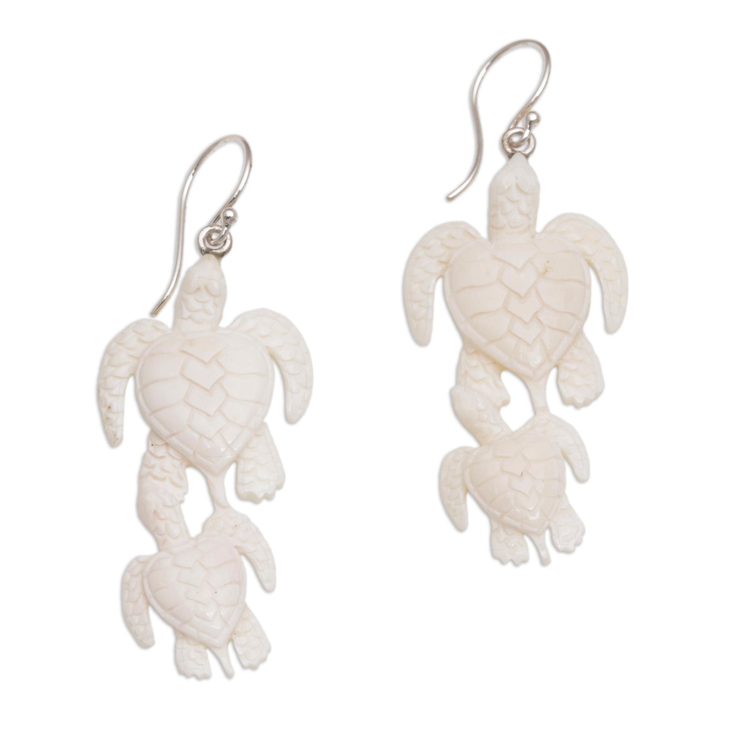 Sea Turtle Bond Dangle Earrings