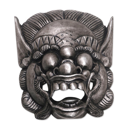 Barong Celeng Handmade Albesian Wood Barong Bangkal Mask from Bali