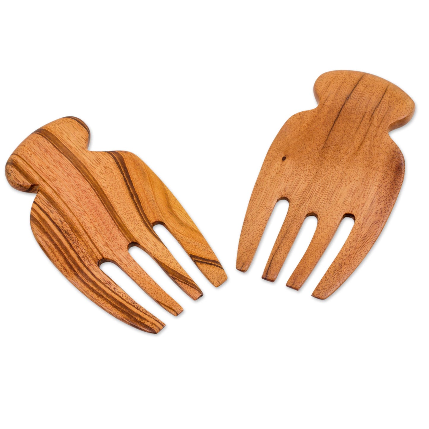 Homemade Delights Handcrafted Jobillo Wood Salad Forks from Guatemala