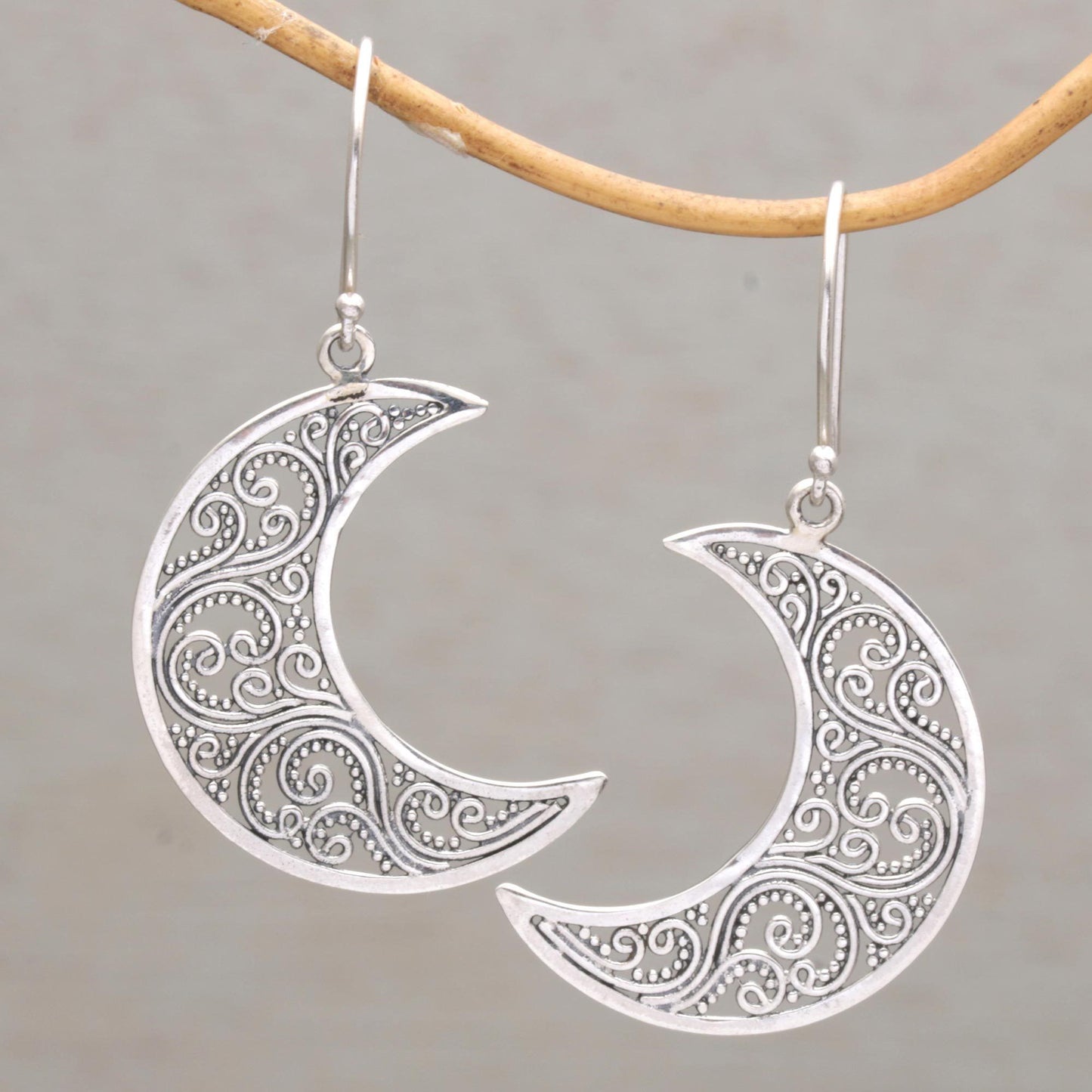 Crescent Vines Earrings