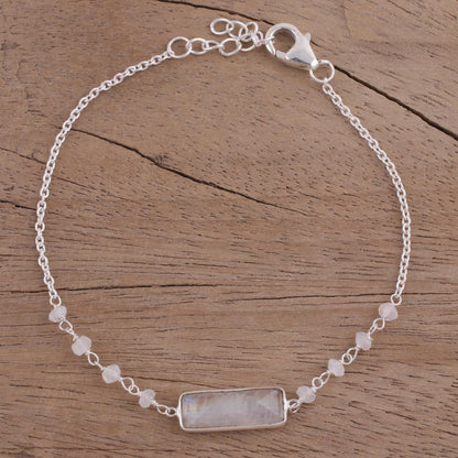 Magical Prism Moonstone Bracelet