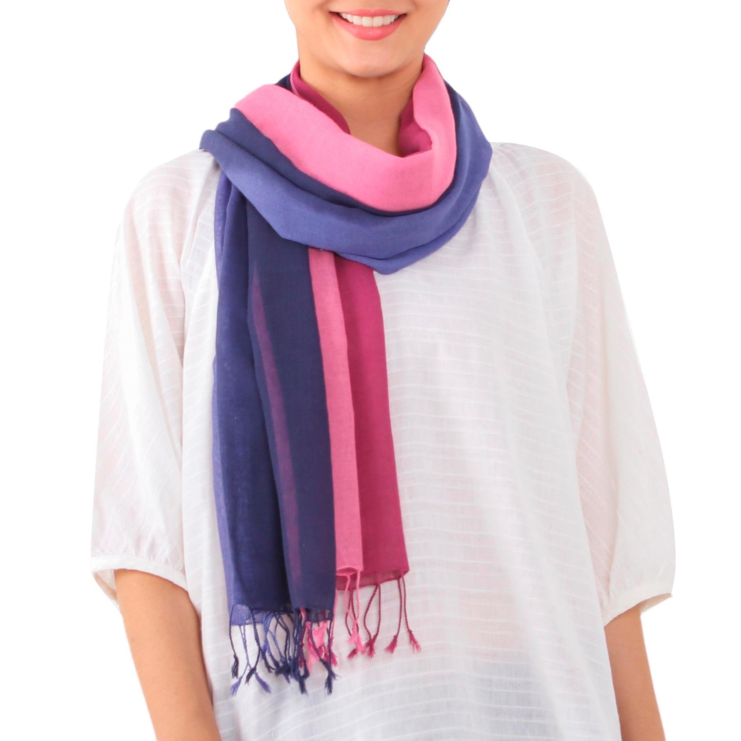 Colors of Experience 100% Cotton Scarf