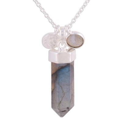 Labradorite Moonlight Crystal Necklace