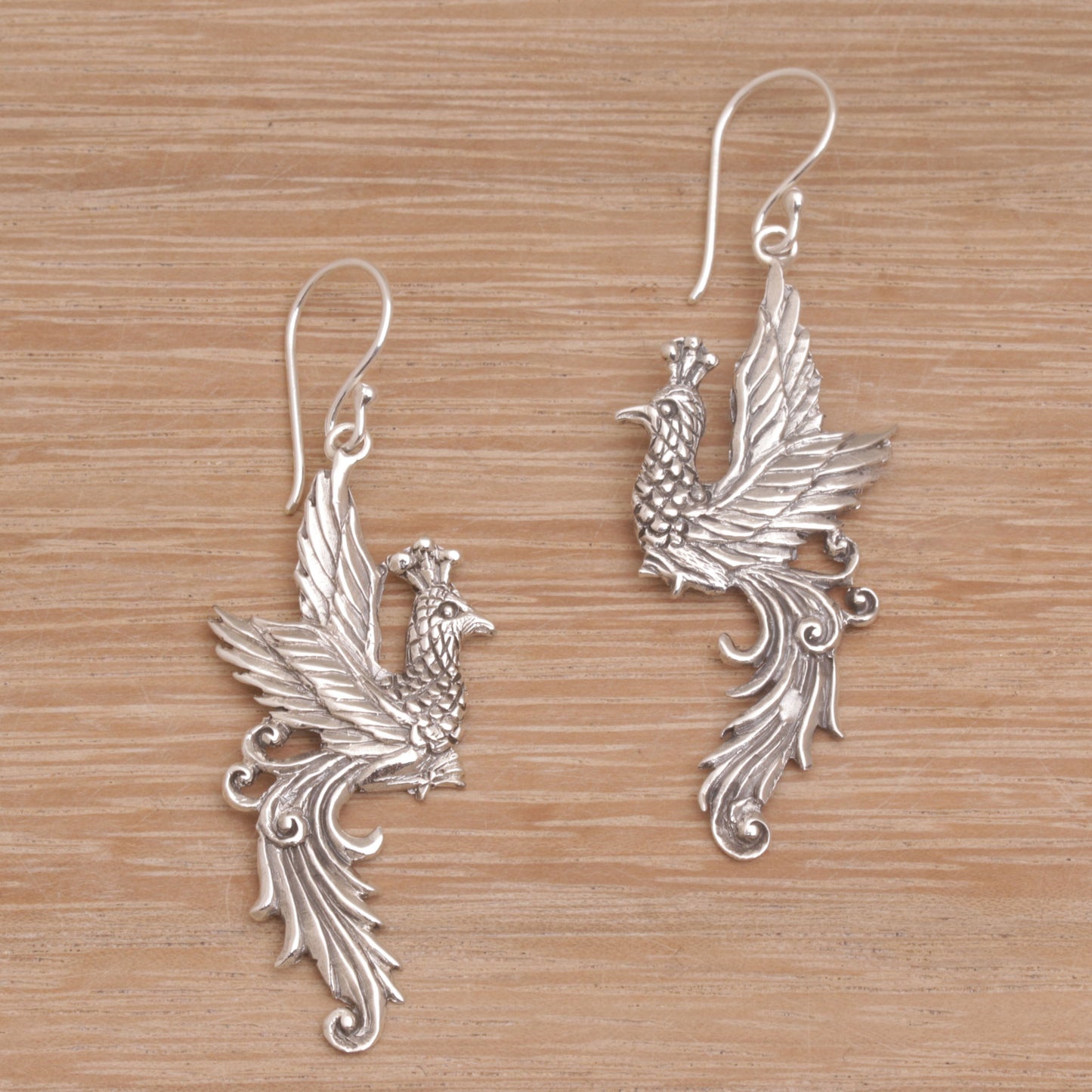 Merak Majesty Sterling Silver Earrings