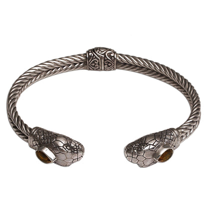 Snake Siblings Cuff Bracelet