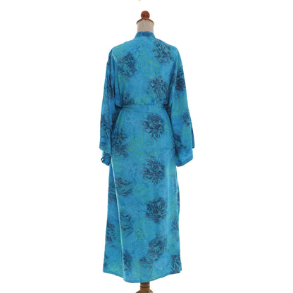 Daylight Eden Rayon Batik Robe