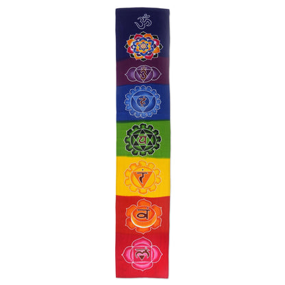 Meditation Chakra Large Batik Wall Mural