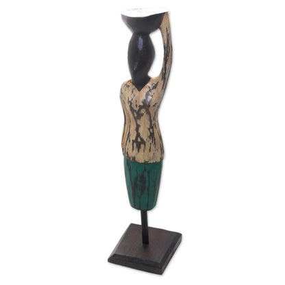 Bali Endeavor Wood Statuette