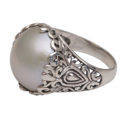 Palatial Dreams Pearl Cocktail Ring