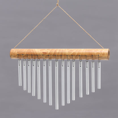 Natural Ring Handcrafted Bamboo Wind Chimes from Bali