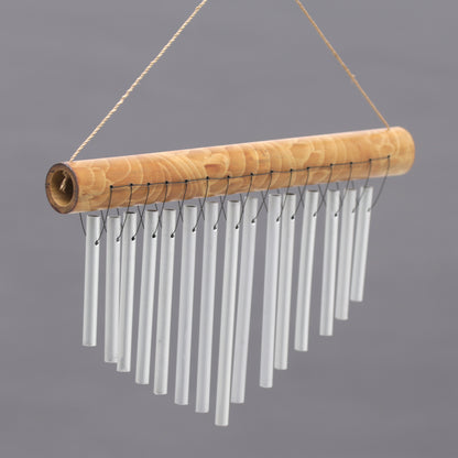 Natural Ring Handcrafted Bamboo Wind Chimes from Bali