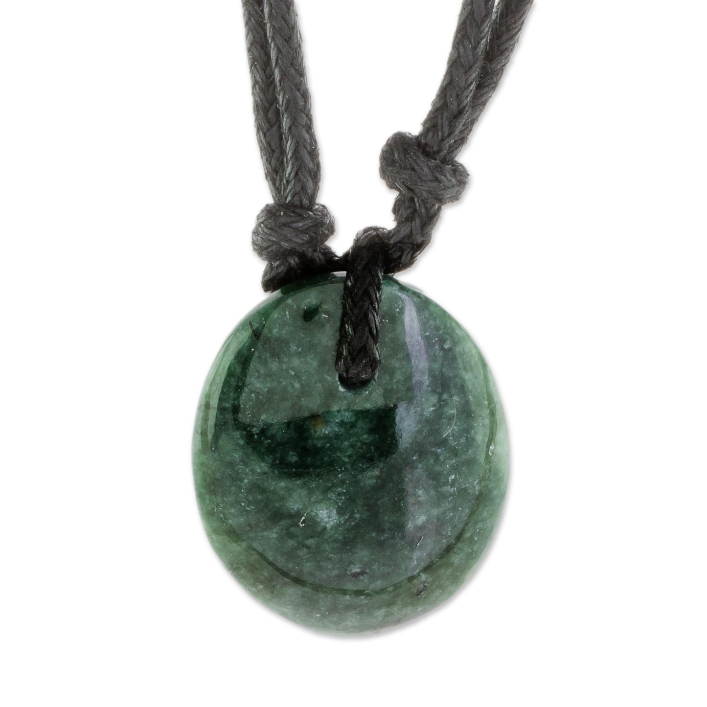 Ancient Strength Jade Pendant Necklace