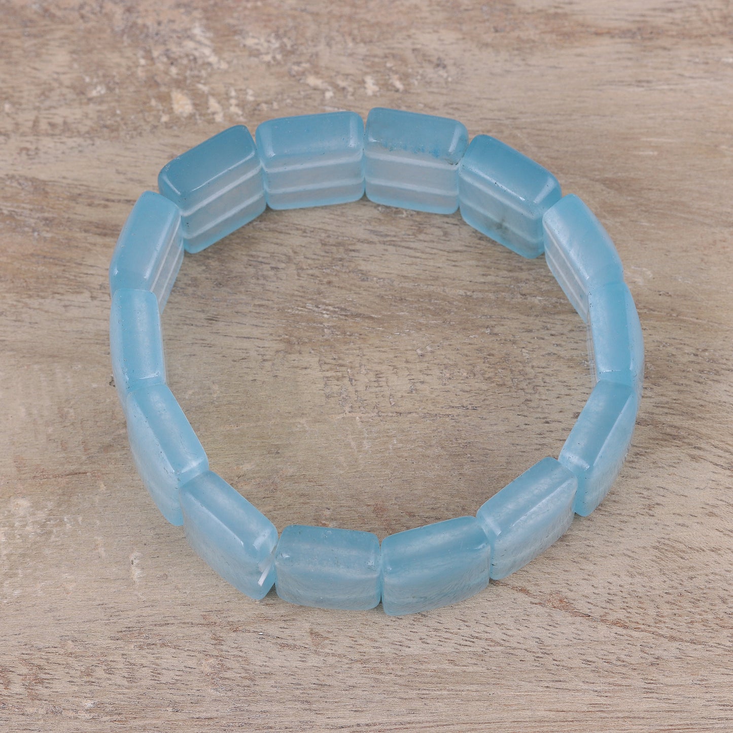 Cosmic Allure Handmade Aventurine Blue Cosmic Allure Beaded Bracelet