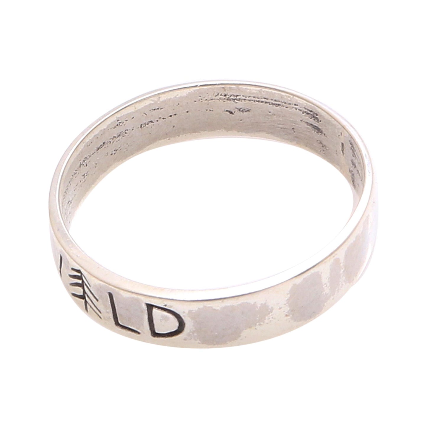 Wild Soul Sterling Silver Band Ring Crafted in Bali