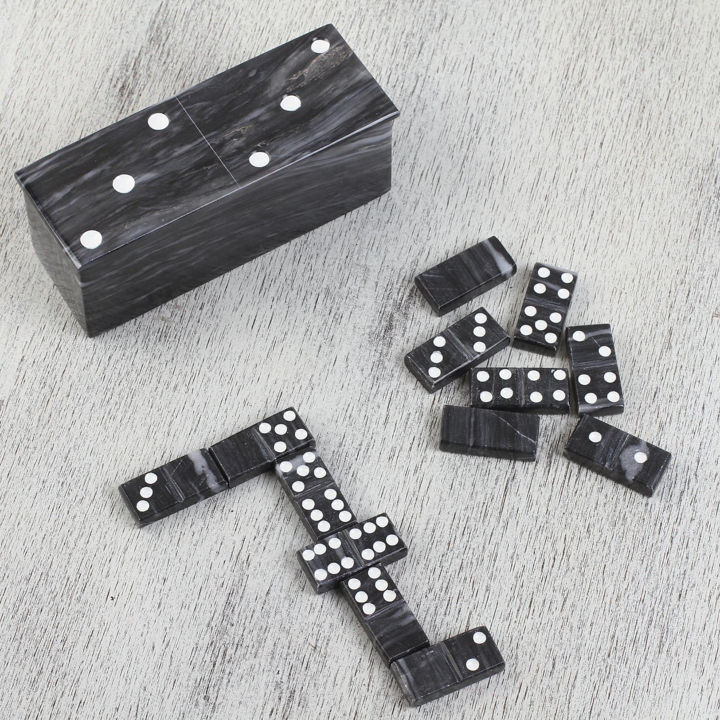 Fascinating Challenge Stone Domino Set