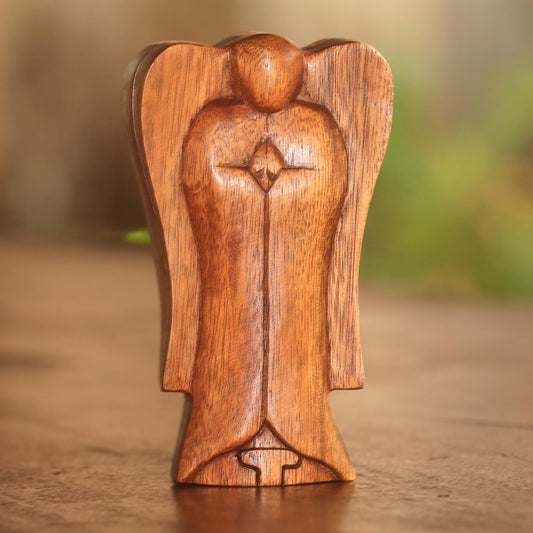 Angelic Protection Wood Puzzle Box