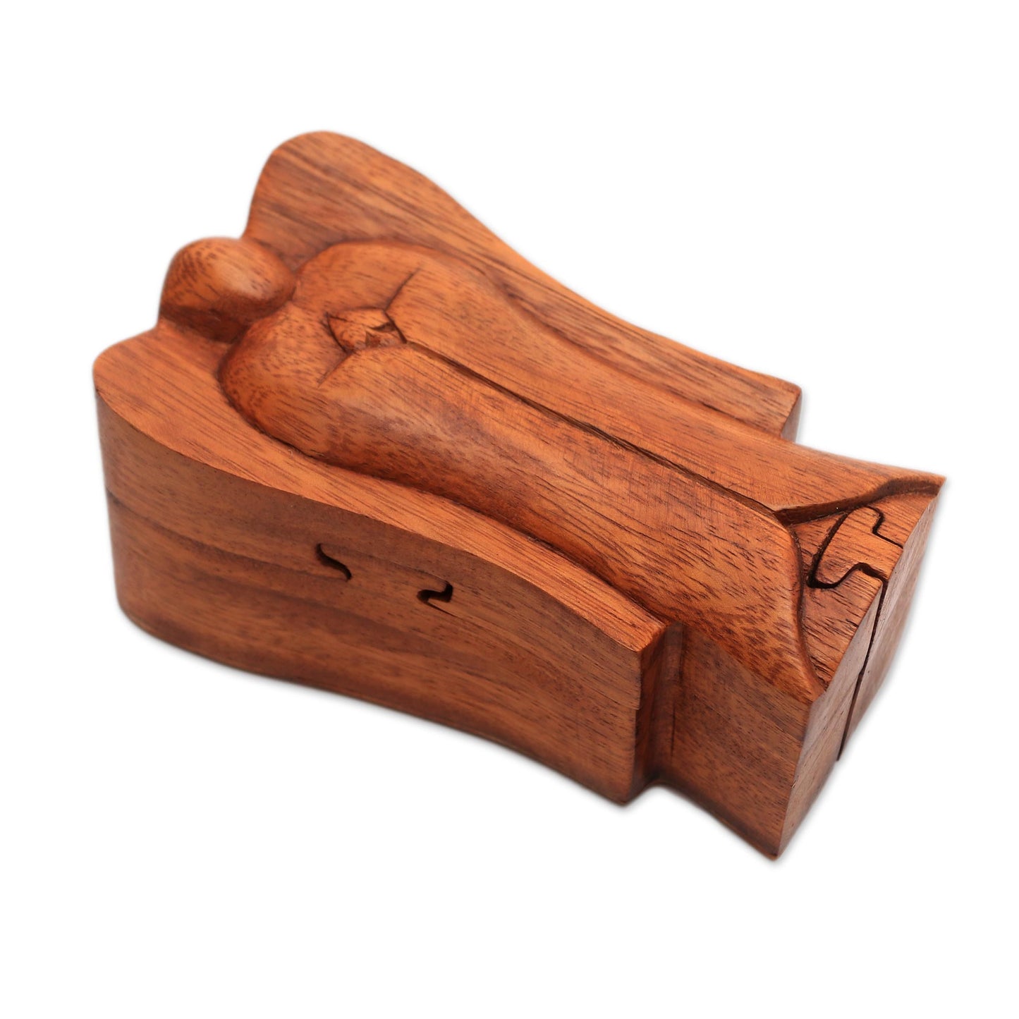 Angelic Protection Wood Puzzle Box