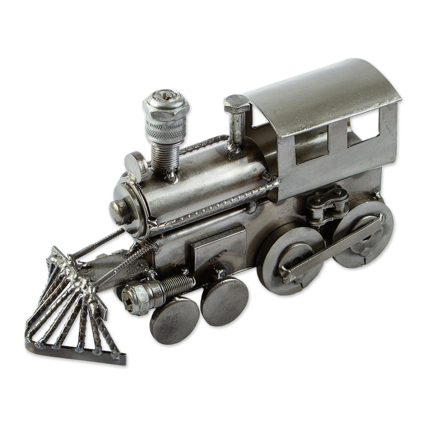 Rustic Locomotive Rustic Locomotive Recycled Metal Sculpture