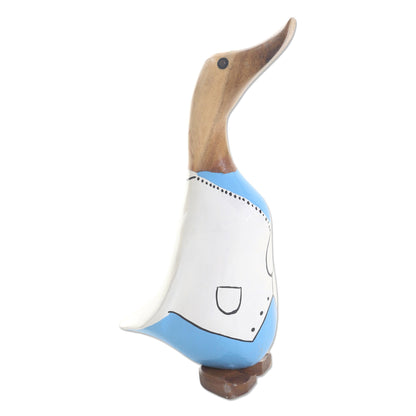 Doctor Duck Doctor Duck Hand Painted Wood Statuette