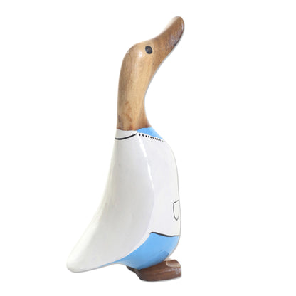 Doctor Duck Doctor Duck Hand Painted Wood Statuette