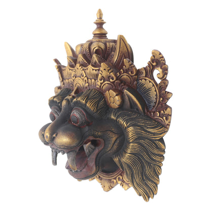 Barong Macan II Barong Macan Wood Mask from Bali Handpainted