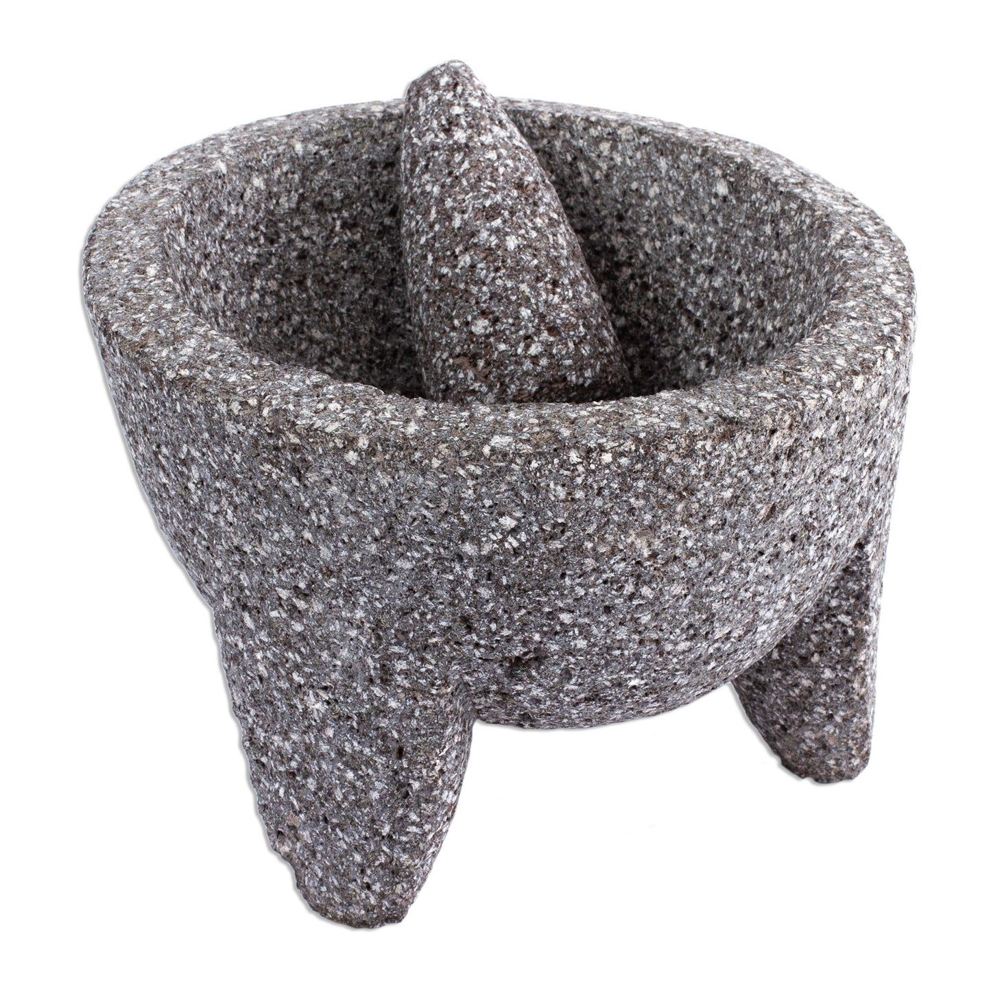 Grand Tradition II Traditional Basalt Mexican Molcajete