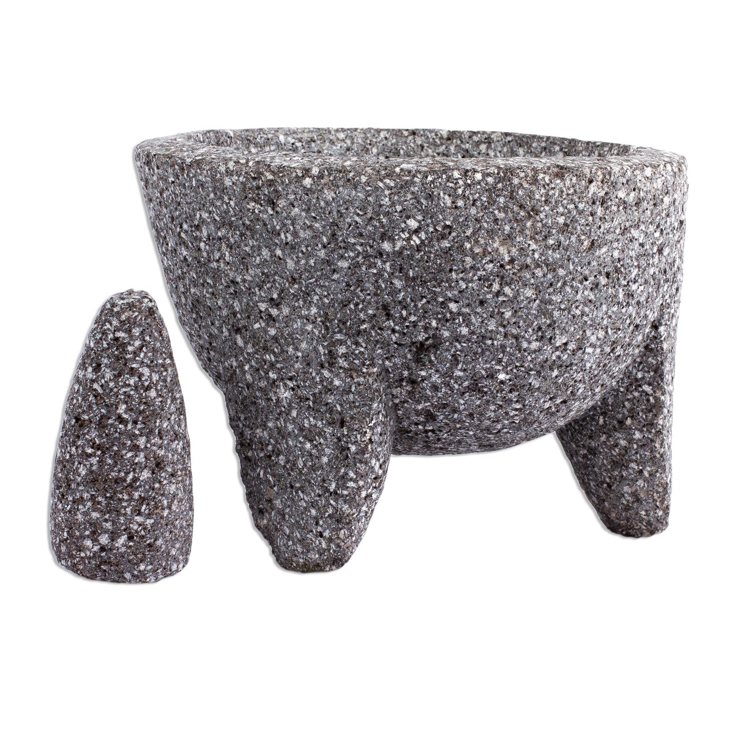 Grand Tradition II Traditional Basalt Mexican Molcajete