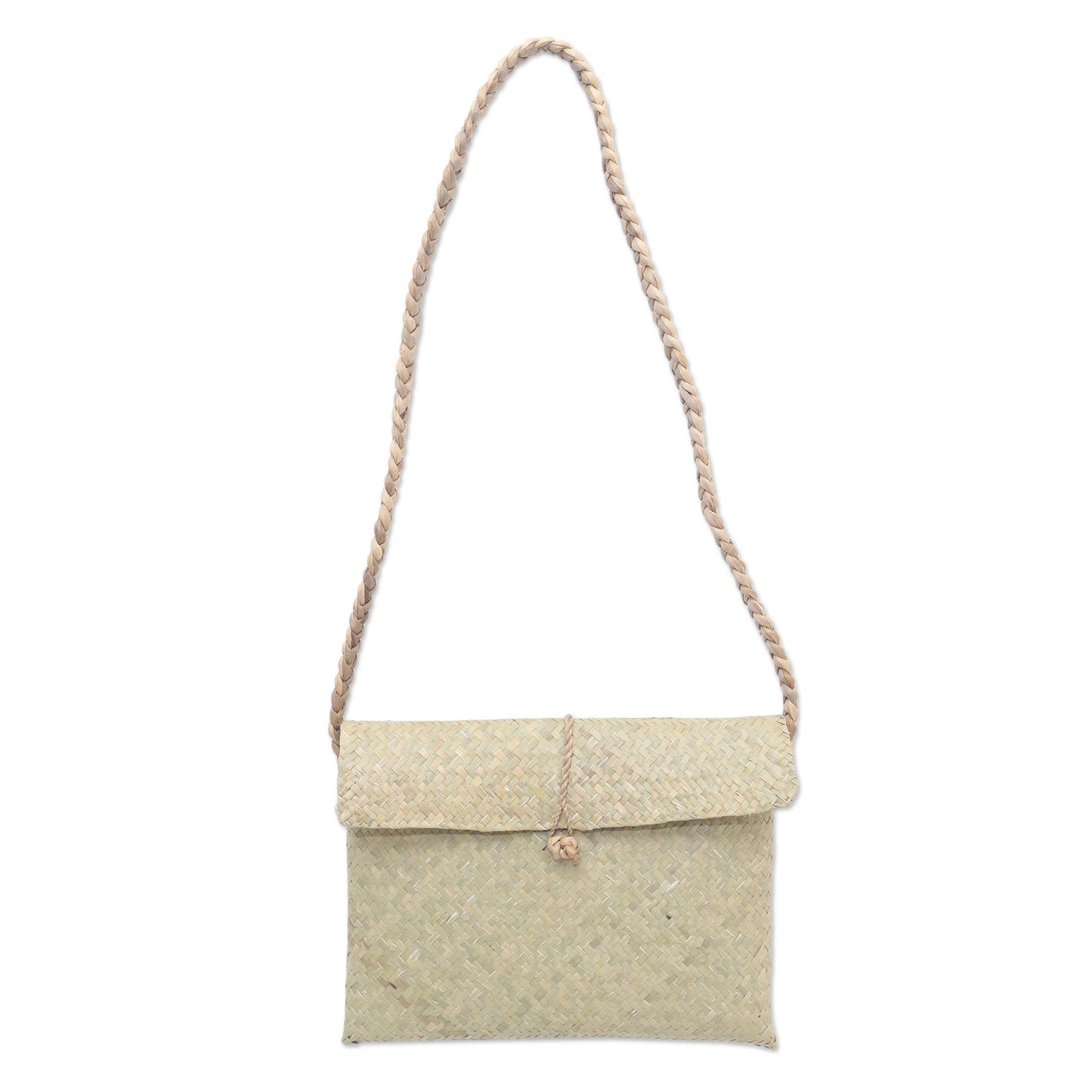 Easy Going Hand Woven Natural Fiber Shoulder Bag