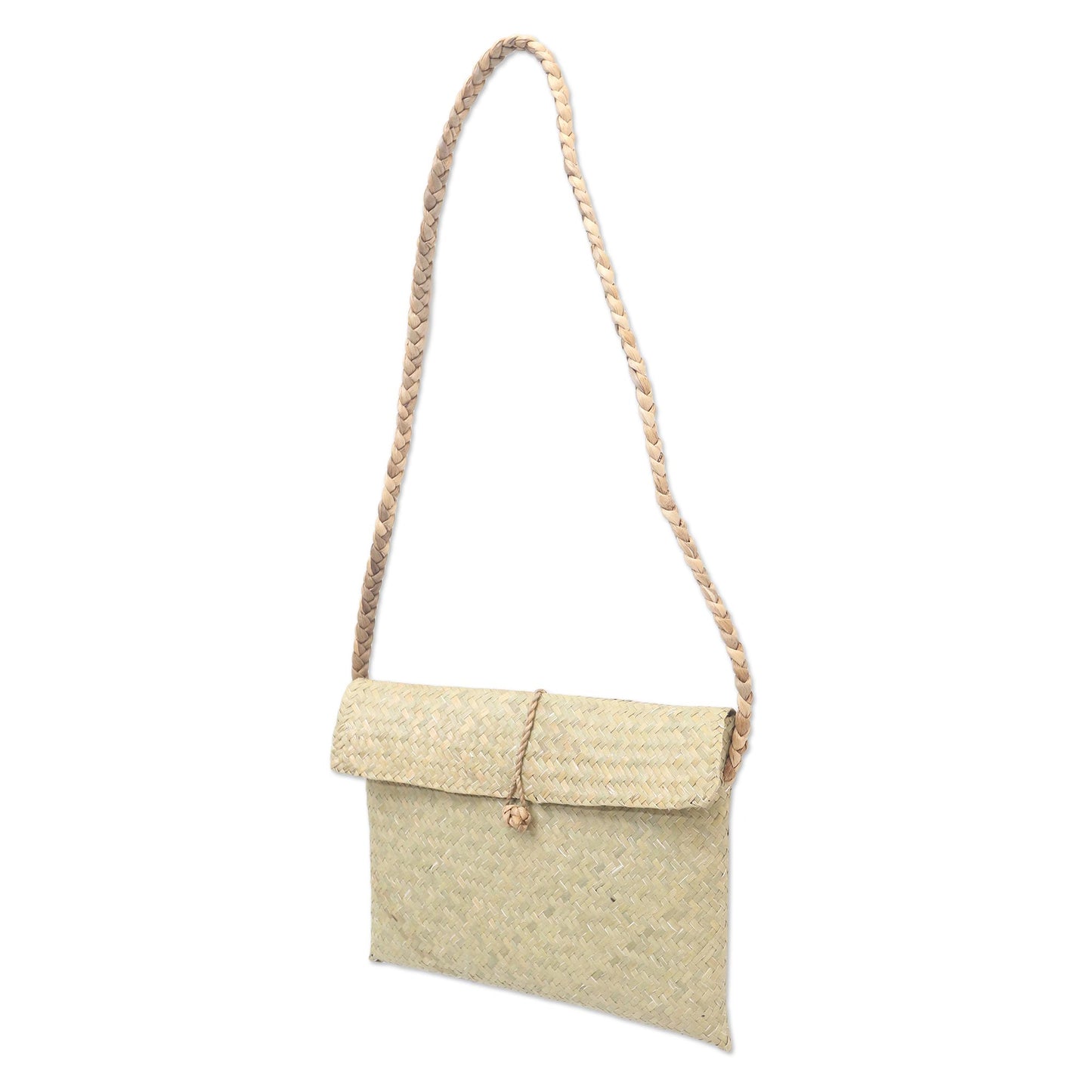 Easy Going Hand Woven Natural Fiber Shoulder Bag