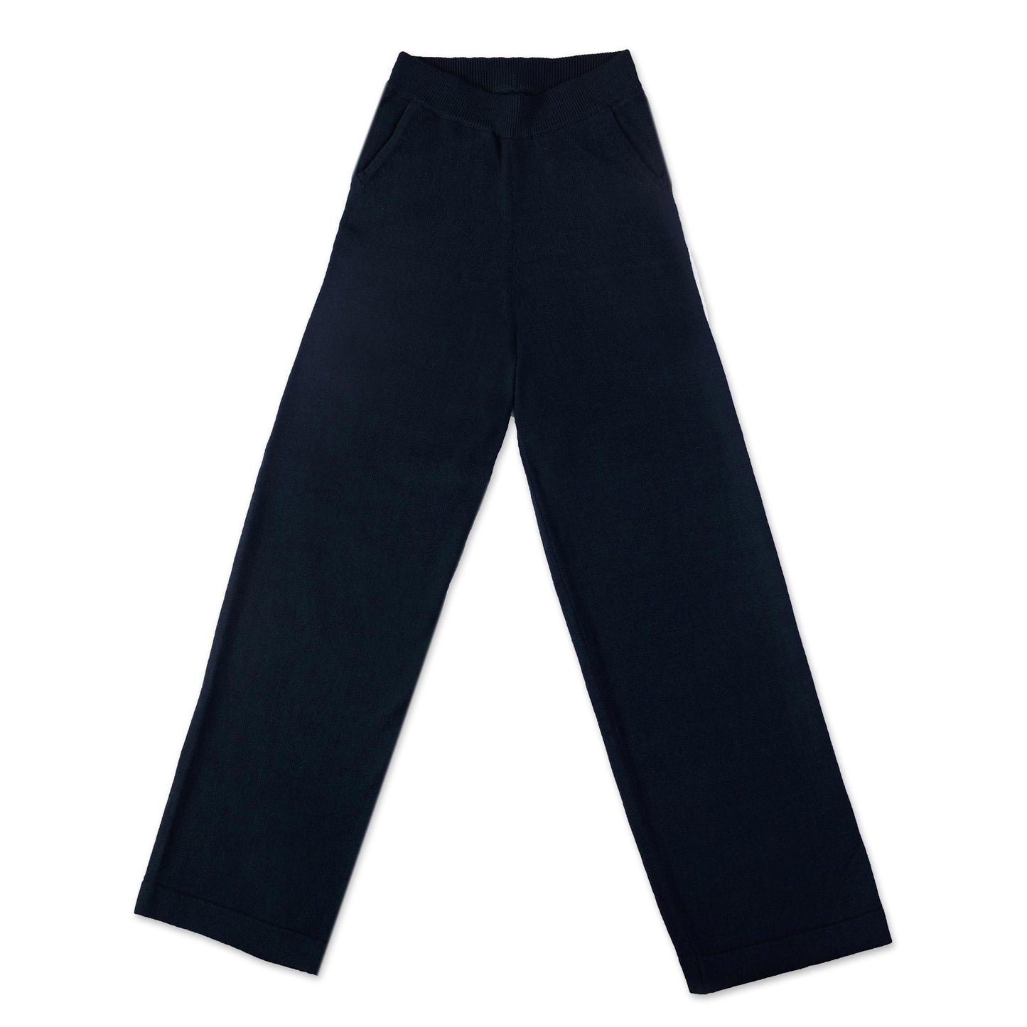 Blue Magic Knit Cotton Blend Pants