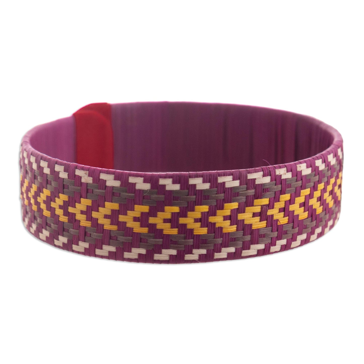 Sun Runner Multicolored Woven Cuff Bracelet