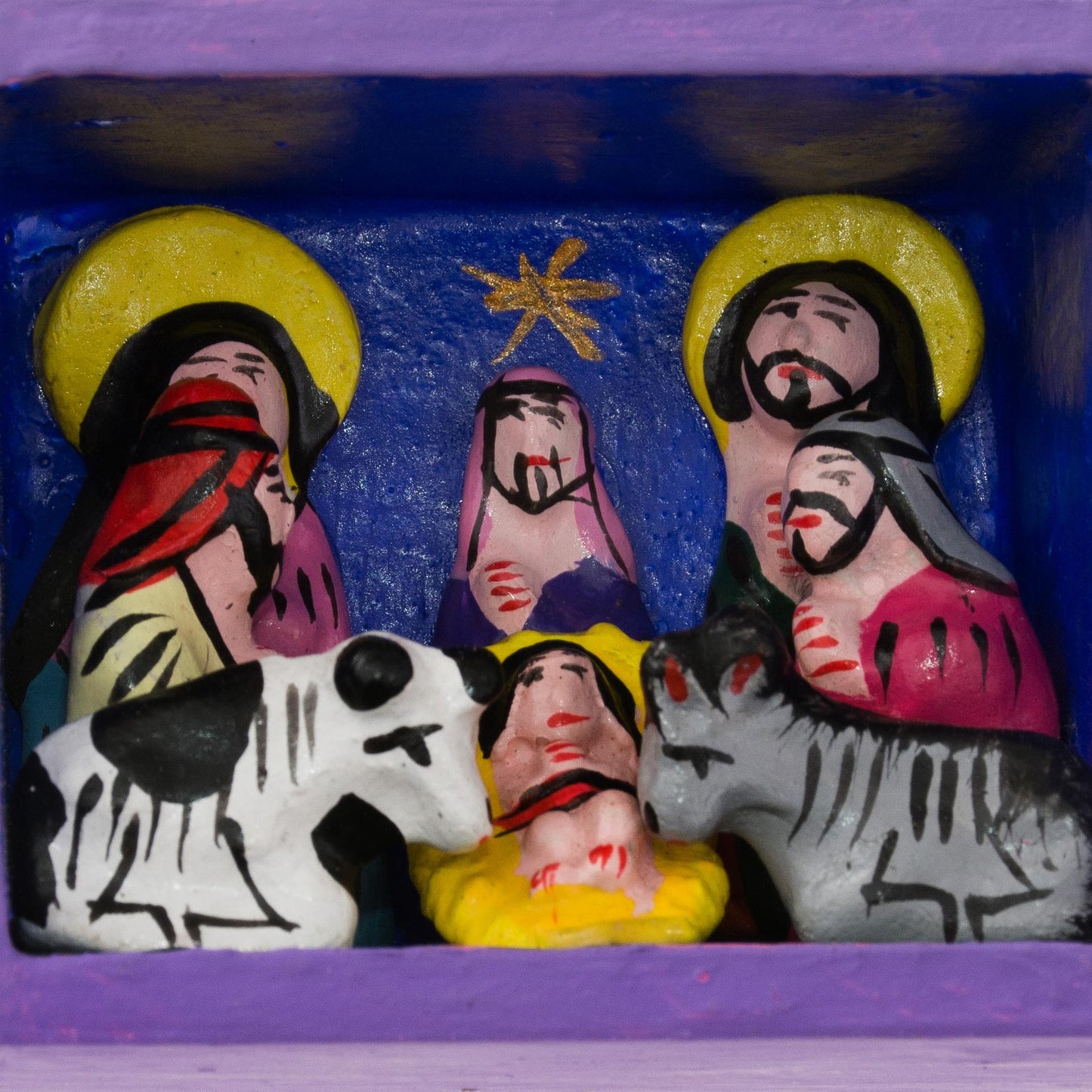 Retablos Wood & Ceramic Holiday Ornament